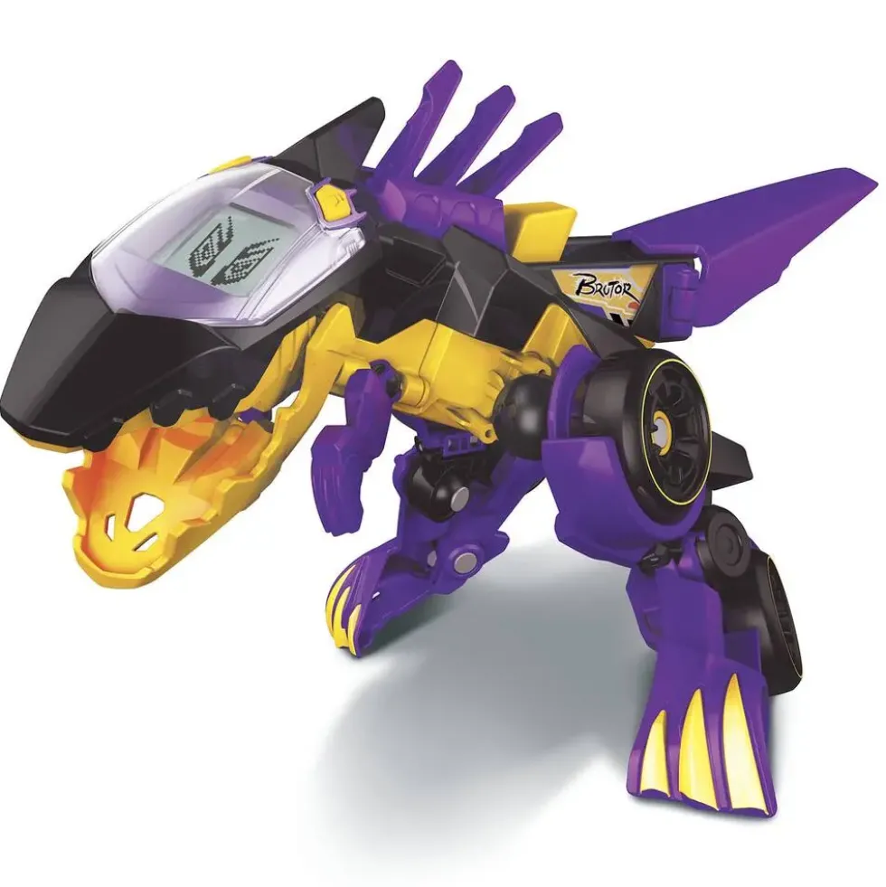 SWITCH & GO DINOS - BRUTOR SUPER SPINOSAURE VOITURE DE COURSE