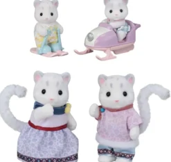 SYLVANIAN FAMILIES -LA FAMILLE PANTHERE DES NEIGES - SYLVANIAN FAMILLES