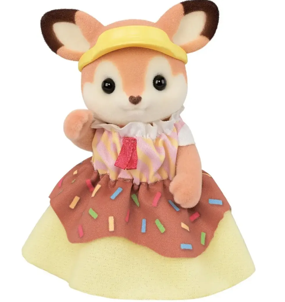 SYLVANIAN FAMILIES -LE CHARIOT DE DONUTS - SYLVANIAN SET BOUTIQUE