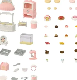 SYLVANIAN FAMILIES -LE COFFRET PATISSERIE -SYLVANIAN MEUBLES ET ACCESSOIRES