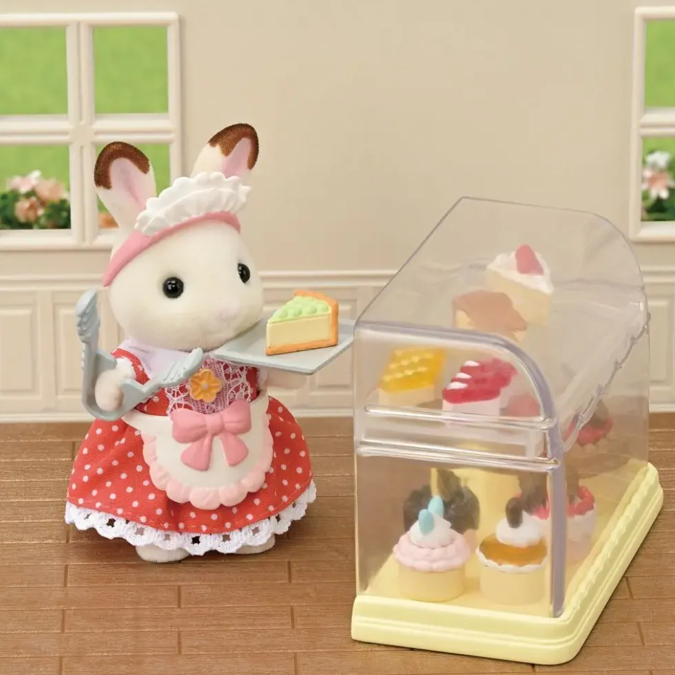 SYLVANIAN FAMILIES -LE COFFRET PATISSERIE -SYLVANIAN MEUBLES ET ACCESSOIRES