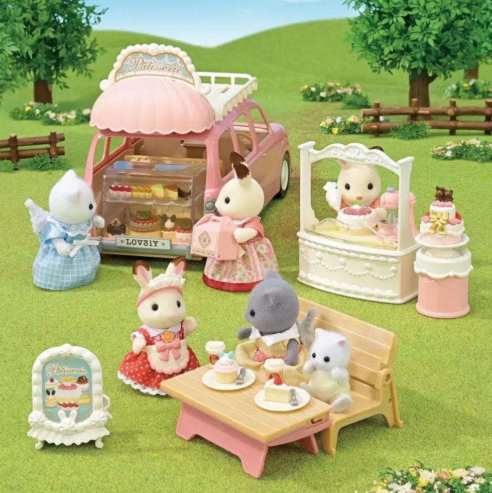 SYLVANIAN FAMILIES -LE COFFRET PATISSERIE -SYLVANIAN MEUBLES ET ACCESSOIRES