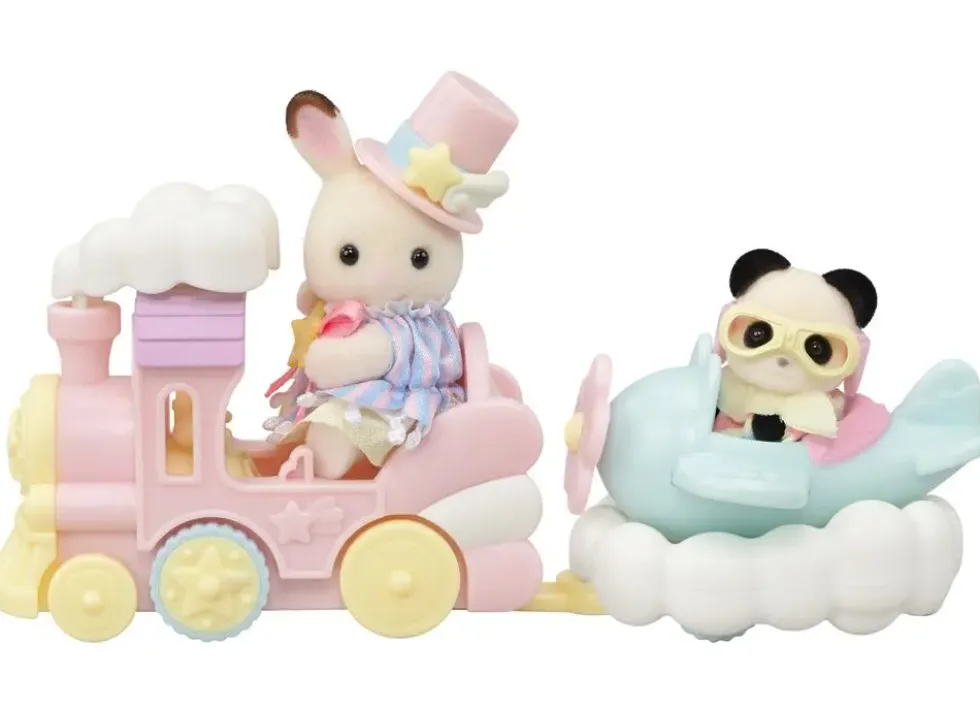 SYLVANIAN FAMILIES -LE PETIT TRAIN DES NUAGES -SYLVANIANVEHICULES