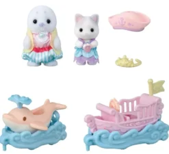SYLVANIAN FAMILIES - LE PETIT TRAIN DE LA MER-SYLVANIANVEHICULES