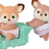 SYLVANIAN FAMILIES -LES JUMEAUX BICHE SYLVANIAN FAMILLES