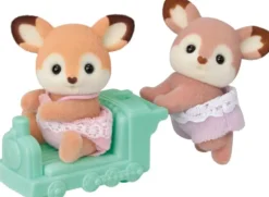 SYLVANIAN FAMILIES -LES JUMEAUX BICHE SYLVANIAN FAMILLES