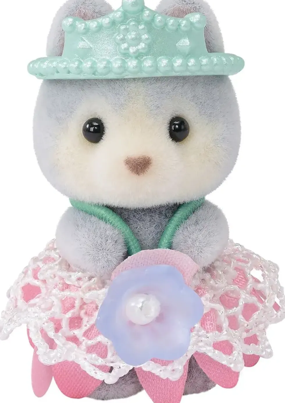 SYLVANIAN FAMILIES -LES PRINCESSES EN ROBES A FLEURS - SYLVANIAN PERSONNAGE ET TENUE