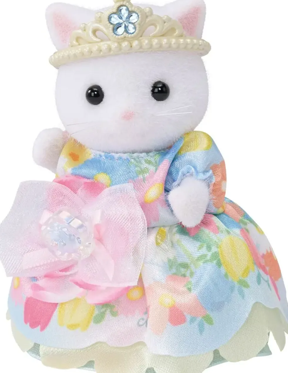 SYLVANIAN FAMILIES -LES PRINCESSES EN ROBES A FLEURS - SYLVANIAN PERSONNAGE ET TENUE