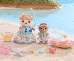 SYLVANIAN FAMILIES -LES SŒURS LOUTRE DE MER SYLVANIAN FAMILLES