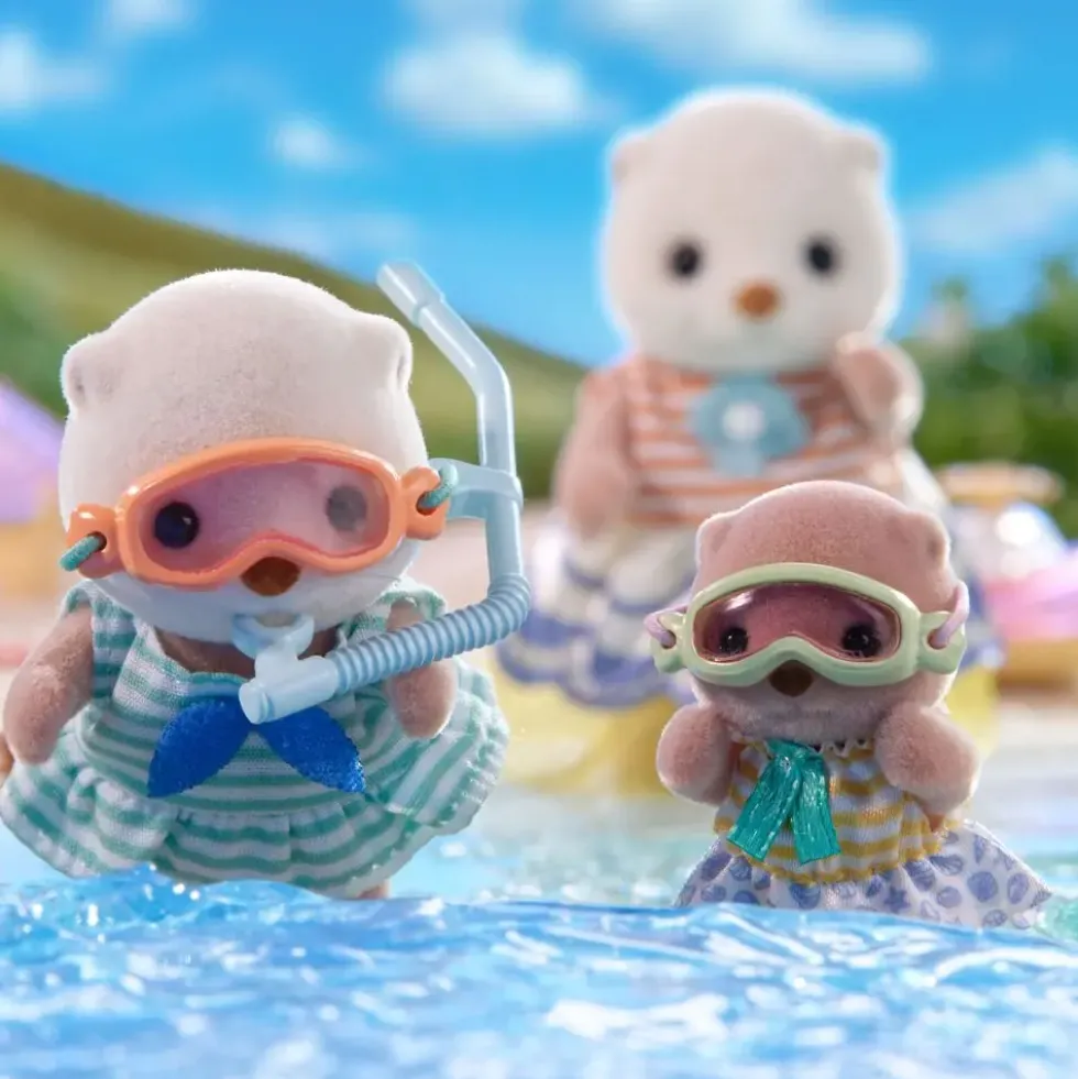 SYLVANIAN FAMILIES -LES SŒURS LOUTRE DE MER SYLVANIAN FAMILLES