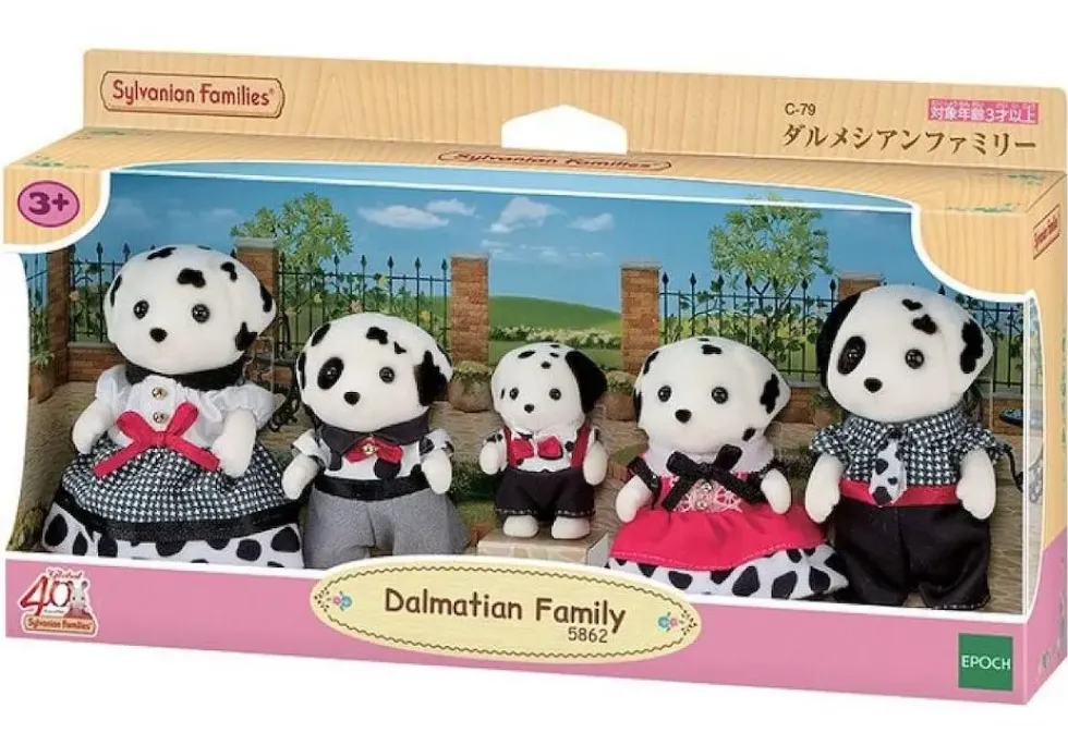 SYLVANIAN - LA FAMILLE DALMATIEN - SYLVANIAN FAMILLES