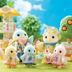 SYLVANIAN - LA FAMILLE OISEAU CITRUS -SYLVANIAN FAMILLES