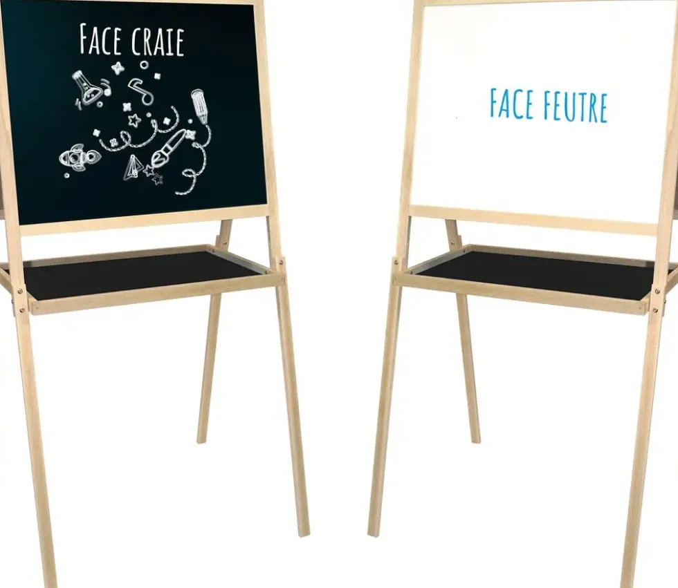 TABLEAU EN BOIS - DOUBLE FACE