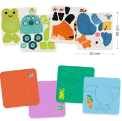 TABLEAUX DE FEUTRINEANIMAUX TOUT DOUX