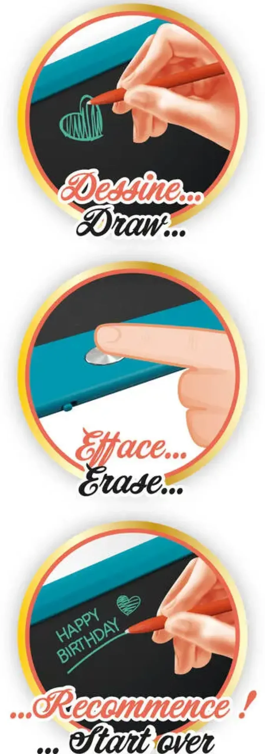 TABLETTE A DESSIN XL