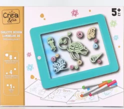 TABLETTE DESSIN LUMINEUSE 3D