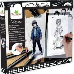TABLETTE LUMINEUSE A5 - CREATION DE PERSONNAGES MANGA