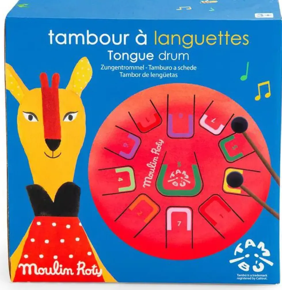 TAMBOUR A LANGUETTES LES POPIPOP