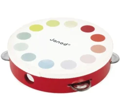 TAMBOURIN CONFETTI- EN BOIS