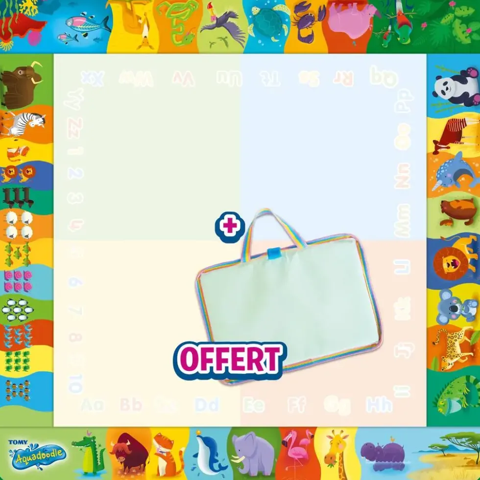 TAPIS AQUADOODLE 4 COULEURS