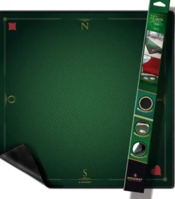 TAPIS CARTES PRESTIGE VERT (FORMAT TAROT 60X60 CM)