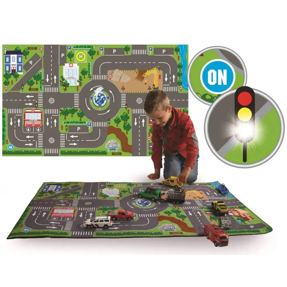 TAPIS DE SIGNALISATION AVEC LUMIERES