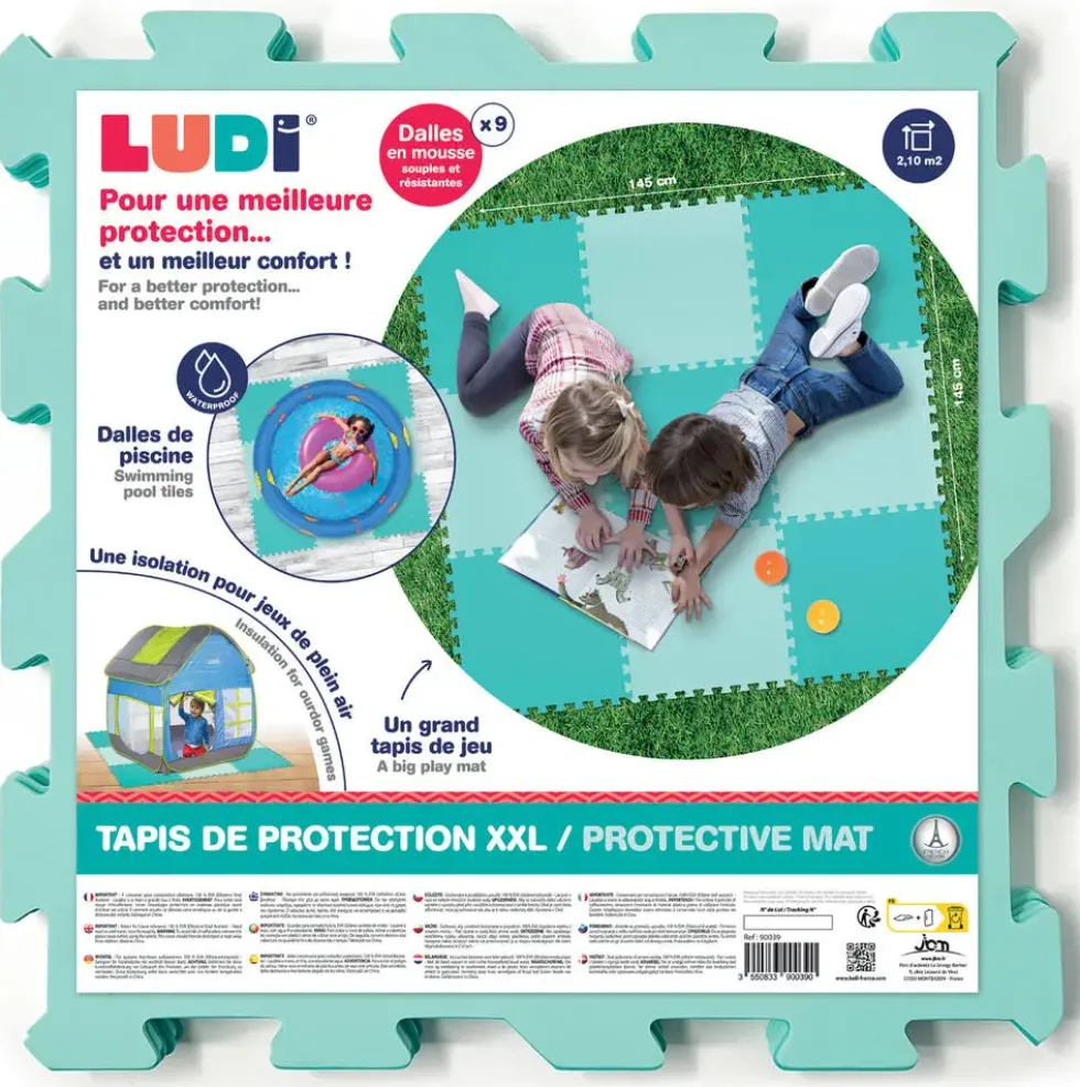 TAPIS DE SOL XXL BICOLORE