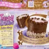 TASTY TINIES CHOCOLATE CAKE, CHOCOLATE FROSTING, PINK SPRINKLES