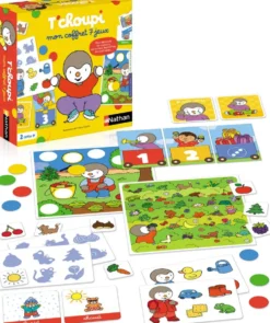 T'CHOUPI MON COFFRET 7 JEUX