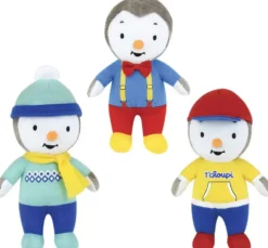 T CHOUPI- PELUCHE 17 CM TENUE HIVER