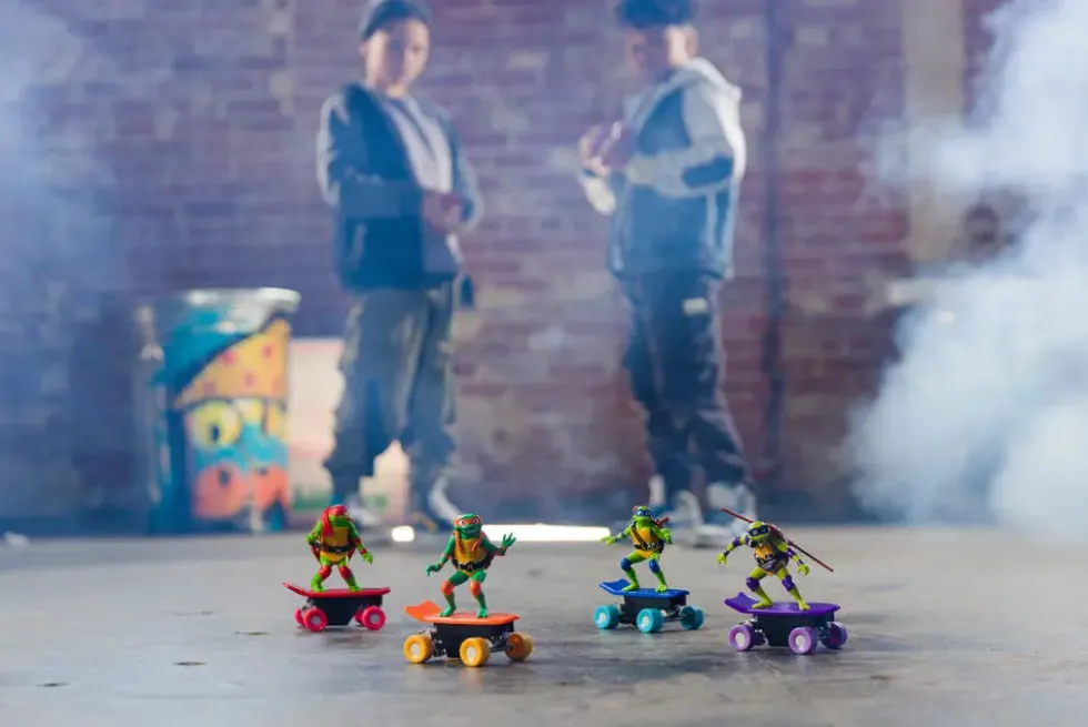TEANAGE MUTANT NINJA TURTLE - HALF PIPE SKATE RADIOCOMMANDE - FILM