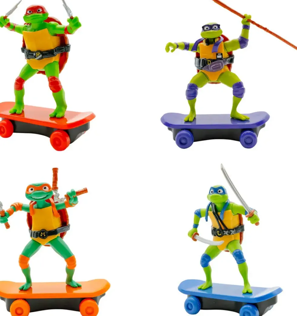 TEANAGE MUTANT NINJA TURTLE - LES COMBATTANTS DES EGOUTS 13 CM RETROFRICTION - FILM