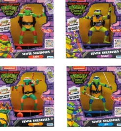 TEANAGE MUTANT NINJA TURTLE - LES COMBATTANTS DES EGOUTS 13 CM RETROFRICTION - FILM