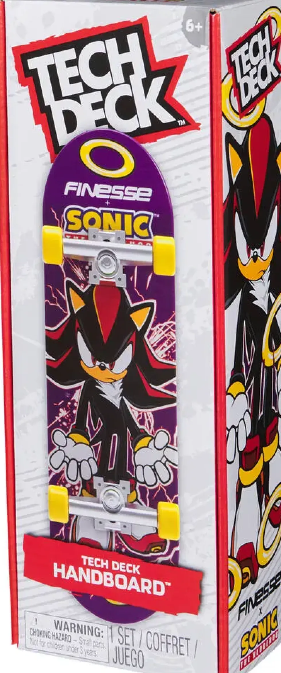 TECH DECK - PACK 1 HANDBOARD SONIC FINESSE