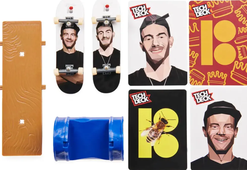 TECH DECK - PACK VERSUS 2 FINGER SKATES