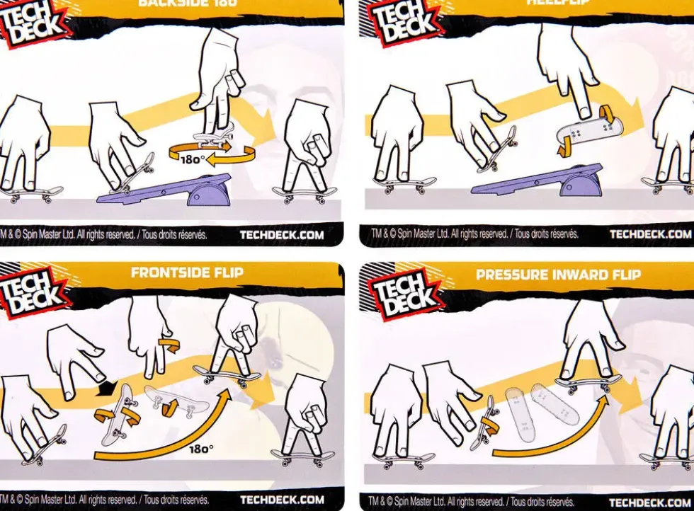 TECH DECK - PACK VERSUS 2 FINGER SKATES