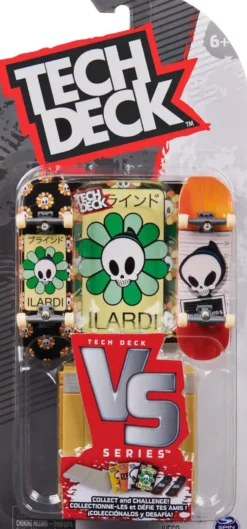 TECH DECK - PACK VERSUS 2 FINGER SKATES