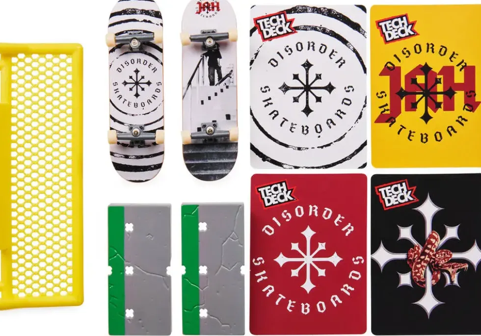 TECH DECK - PACK VERSUS 2 FINGER SKATES