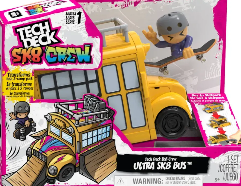 TECH DECK - PLAYSET CAMION SK8 CREW