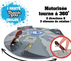 TECH DECK - RAMPE MOTORISEE SHREDLINE 360°