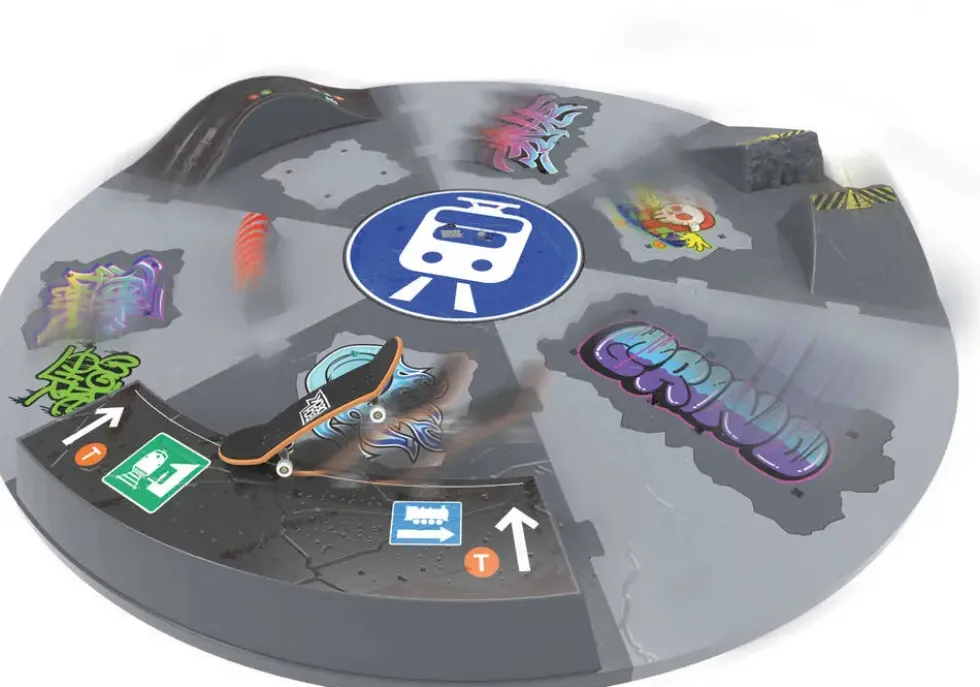 TECH DECK - RAMPE MOTORISEE SHREDLINE 360°