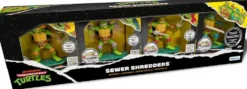 TEENAGE MUTANT NINJA TURTLES PACK DE 4 COMBATTANTS DES EGOUTS