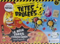 TETES BRULEES - MEGA FABRIK A BONBONS ET SUCETTES - TUTTI FRUTI