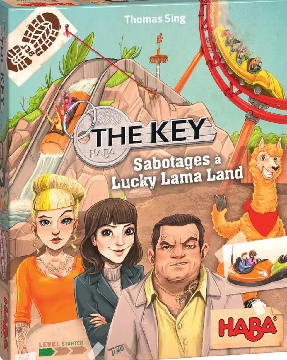 THE KEY SABOTAGES À LUCKY LAMA LAND
