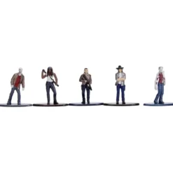 THE WALKING DEAD - PACK DE 5 FIGURINES NANO METALFIGS