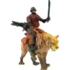 TIGRE A DENTS DE SABRE + FIGURINE - JURASSIC CLASH