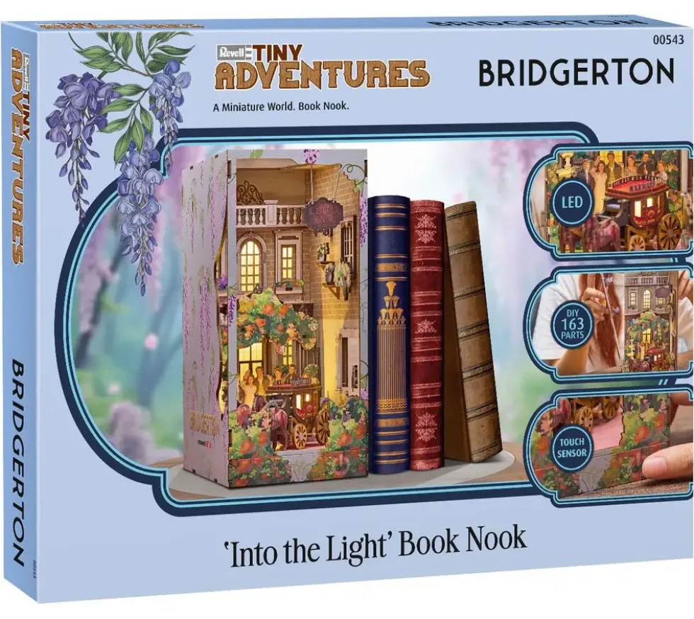 TINY ADVENTURES - BOOK NOOK - BRIDGERTON DANS LA LUMIERE