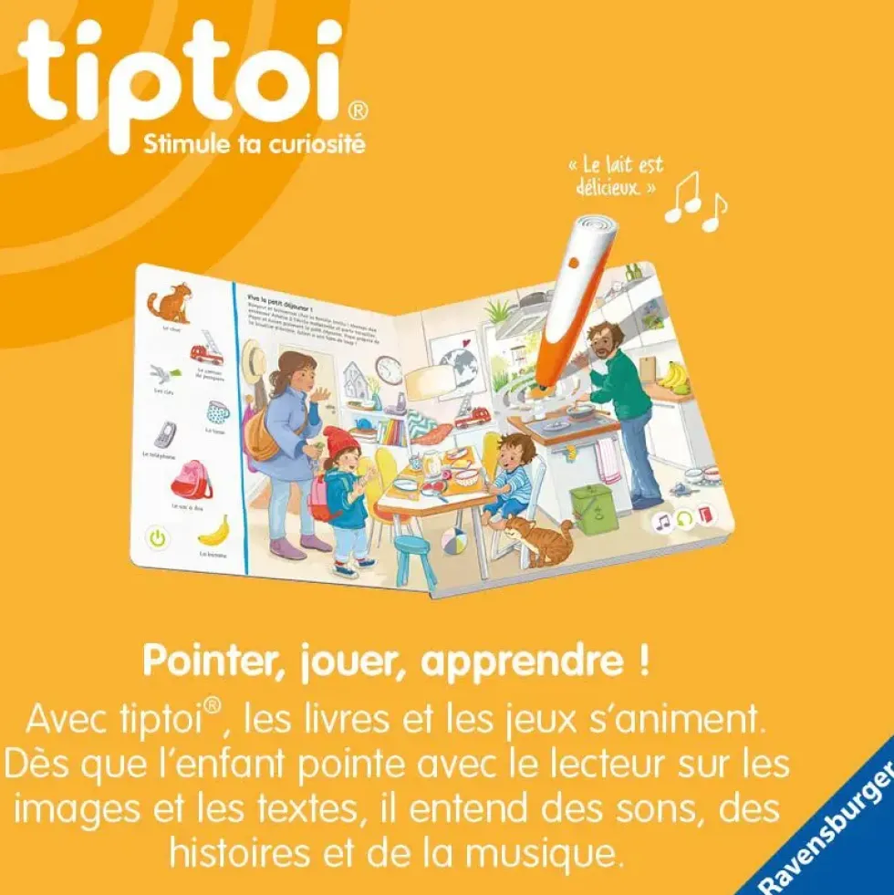 TIPTOI® -APPRENDRE EN S'AMUSANT : LES LETTRES