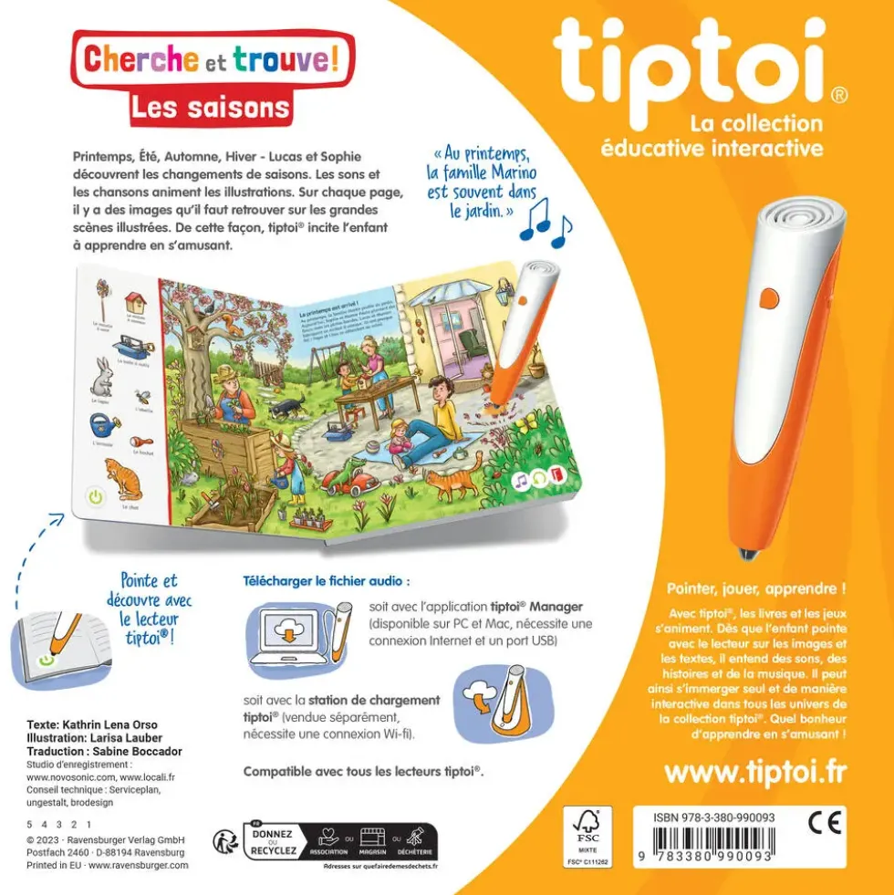 TIPTOI® -CHERCHE ET TROUVELES SAISONS