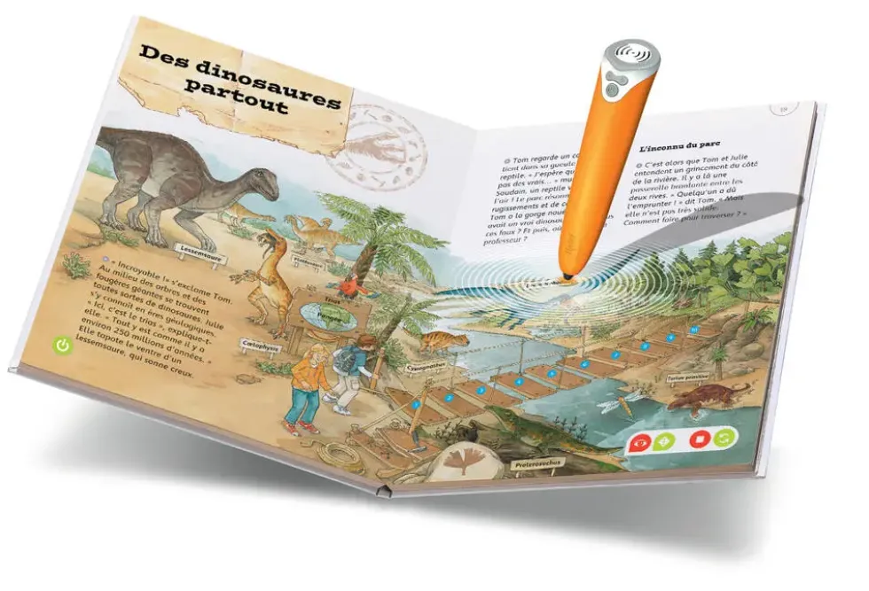 TIPTOI® -DESTINATION SAVOIRLES DINOSAURES